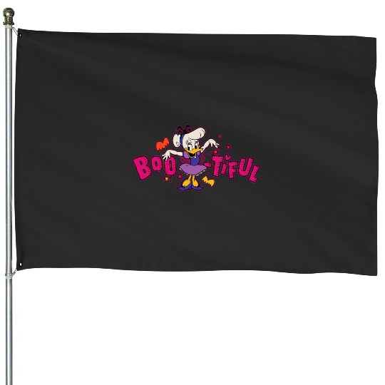 Disney Daisy Duck in Costume BOO-tiful Spooky Cute Halloween House Flags
