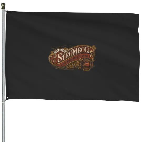 Disney Pinocchio Great Stromboli Show House Flags