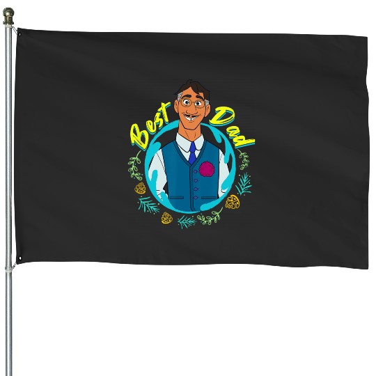 Disney Encanto Agustin Madrigal Best Dad Portrait House Flags