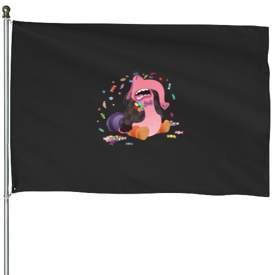 Disney Bing Bong Inside Out 2 House Flags, Inside Out Crying Candy House Flags