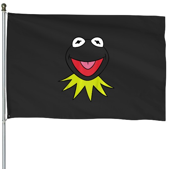 Kids Disney The Muppets Kermit Frog Happy Big Face Toddler House Flags