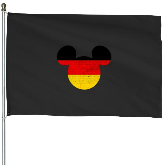 Disney Mickey Mouse Logo Germany Flag Fill House Flags