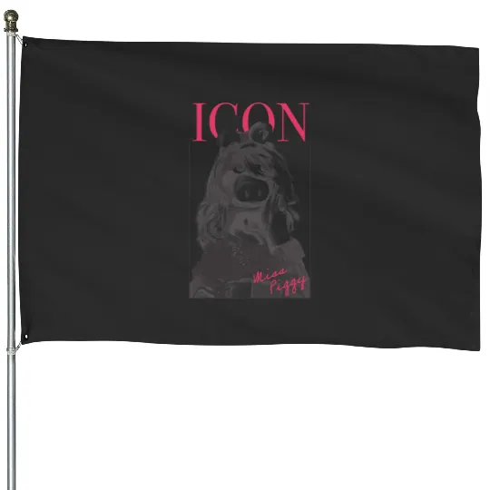 Disney The Muppets Miss Piggy Icon Magazine Poster House Flags