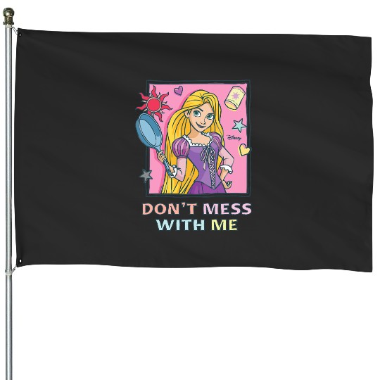 Disney Princess - Don't Mess With Me Rapunzel House Flags