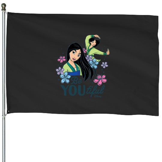 Disney Princess - Be Youtiful Mulan House Flags