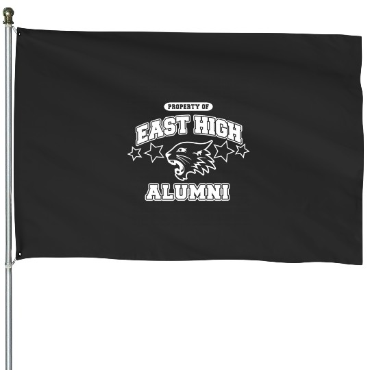 Disney High School Musical The Series East High Alumni Logo House Flags