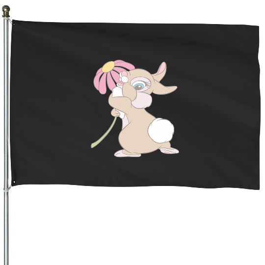 Disney Bambi Cute Flirty Thumper Rabbit Big Chest Portrait House Flags