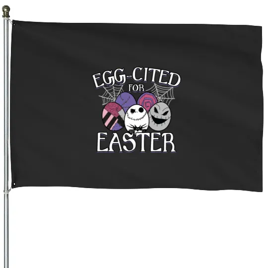 Disney The Nightmare Before Christmas Egg-Cited For Easter House Flags
