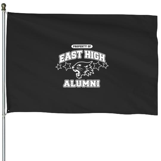Disney High School Musical The Series East High Alumni Logo House Flags