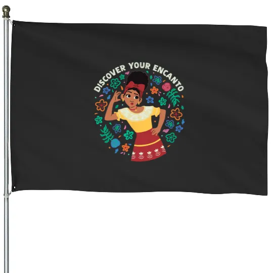 Disney Encanto Dolores Madrigal Discover Your Encanto House Flags