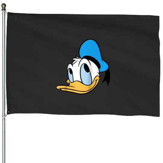 Disney Donald Duck single Raglan Baseball Tee House Flags