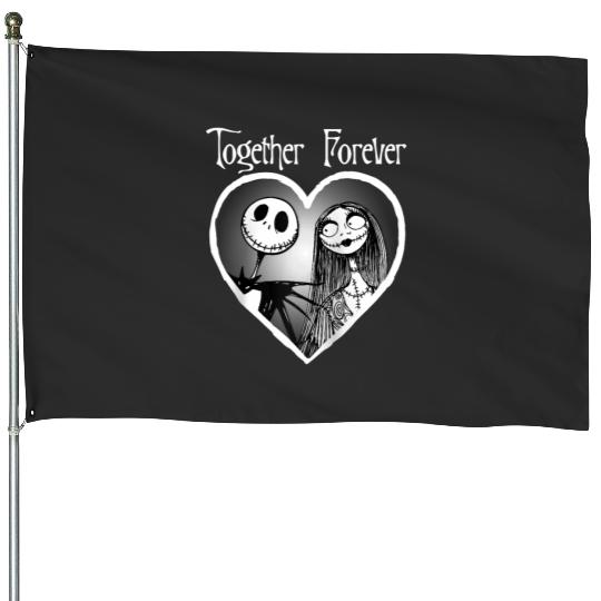 Disney Nightmare Before Christmas Drip Heart Raglan Baseball Tee House Flags