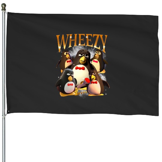 Wheezy Toy Story House Flags, Disney Toy Story House Flags, Disney Toy Story Characters Group House Flags