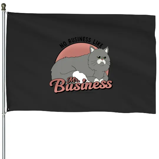 Bobs Burgers No Business Like Mr. Business House Flags