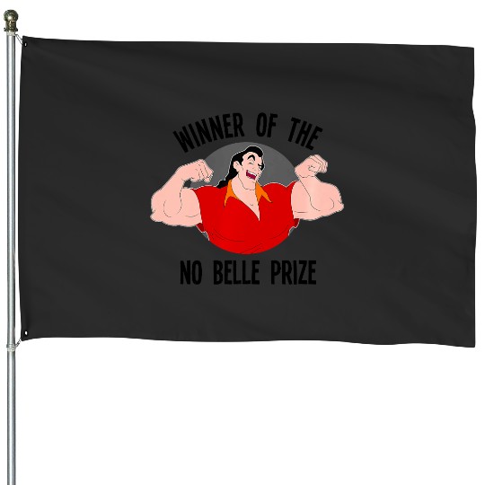Disney Beauty And The Beast Gaston Winner Of No Belle Prize Premium House Flags