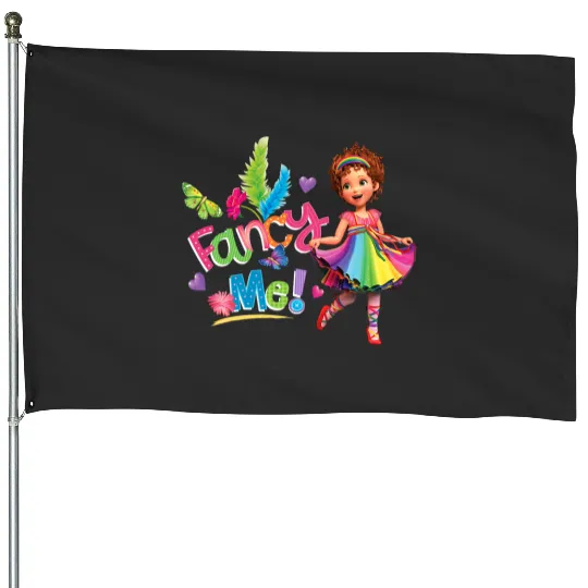 Disney Fancy Nancy Fancy Me House Flags