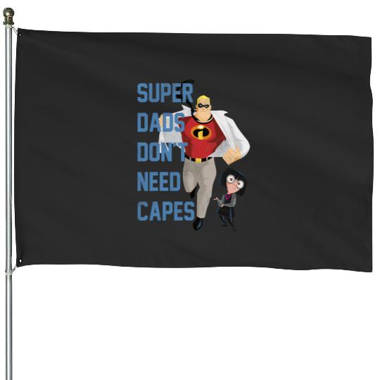 Disney Pixarss The Incredibles Fathers Day Super Dads Capes House Flags