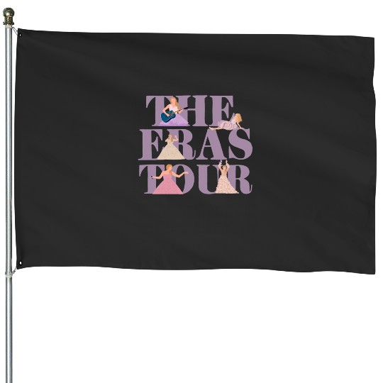reputation eras tour Sticker House Flags
