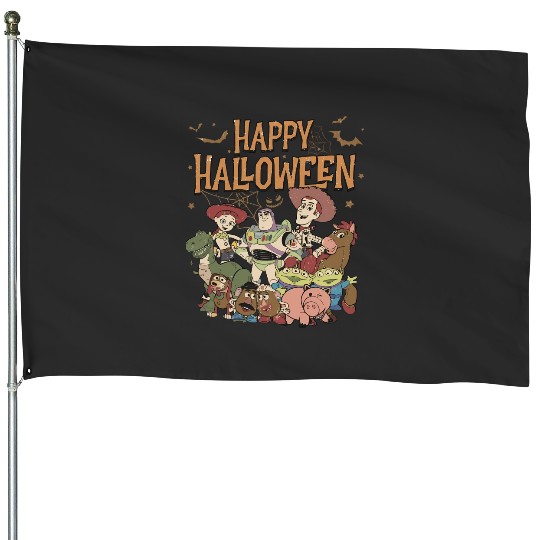 Disney Toy Story Happy Halloween , Toy Story , Disney Halloween House Flags