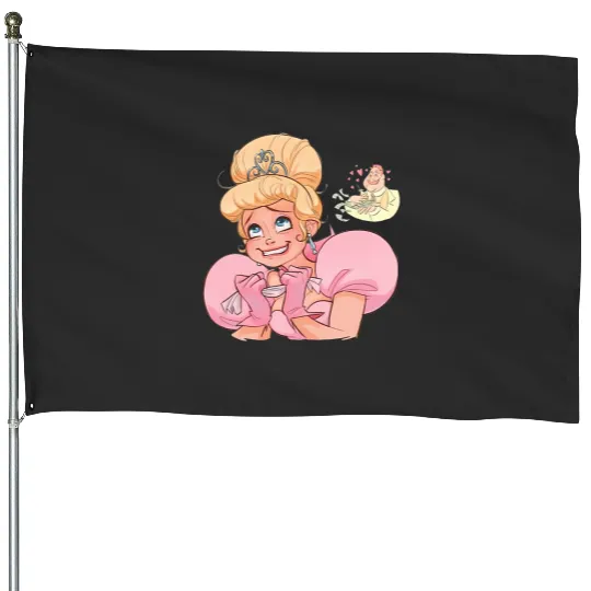 Disney Charlotte Emotions House Flags, Disney Princess House Flags, Princess And The Frog House Flags, Disney Princess Kid House Flags, Family Birthday Gift Kid.