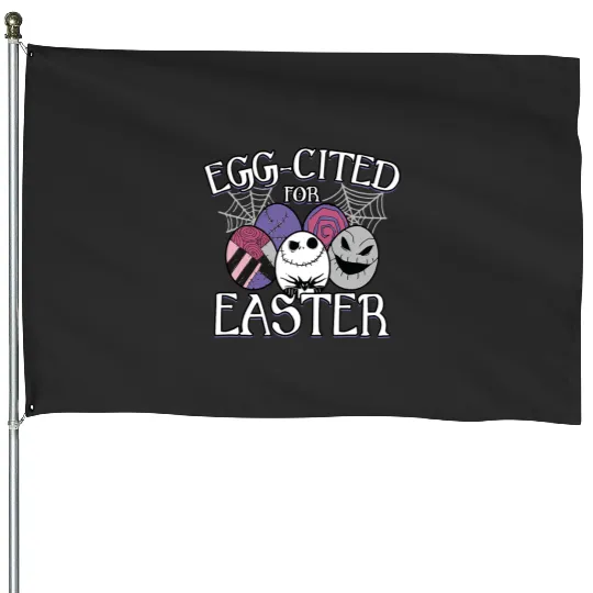 Disney The Nightmare Before Christmas Egg-Cited For Easter House Flags