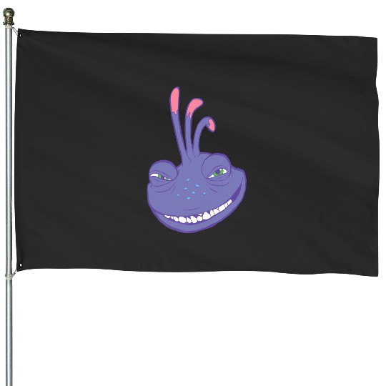Discover Disney and Pixars Monsters Inc Randall Boggs House Flags