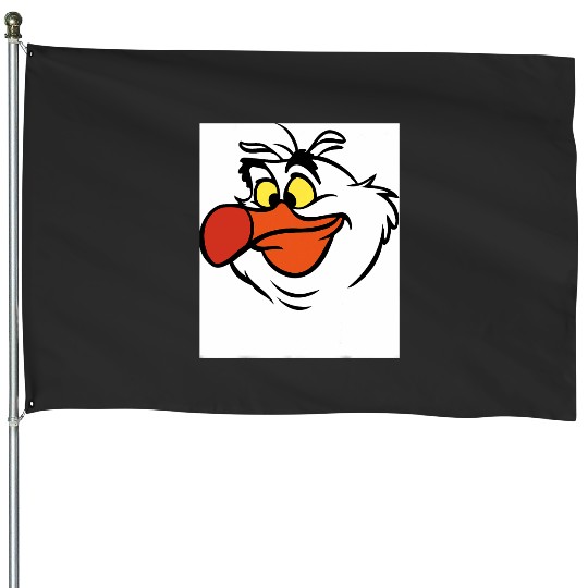 Disney The Little Mermaid Scuttle Seagull House Flags