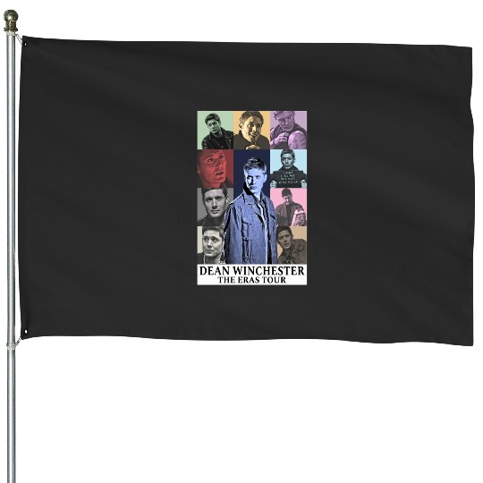 Dean Winchester Eras Tour Essential House Flags
