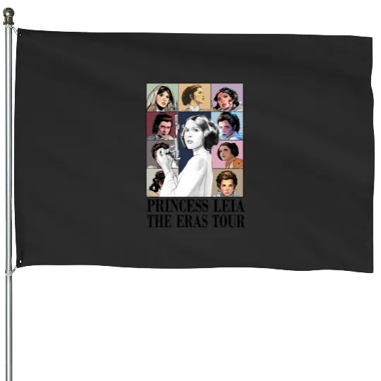 Princess Leia Eras Tour, Vintage Princess Leia House Flags