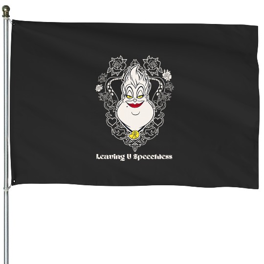 Disney Villains Ursula Little Mermaid Leaving U Speechless House Flags
