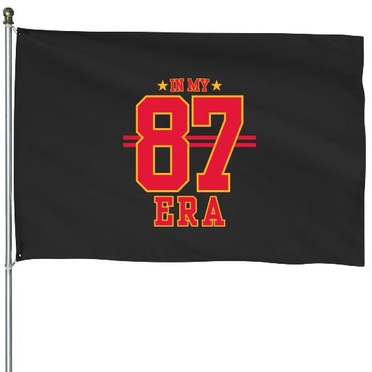 87 Era  Taylorr Swift And Travis Kelce House Flags
