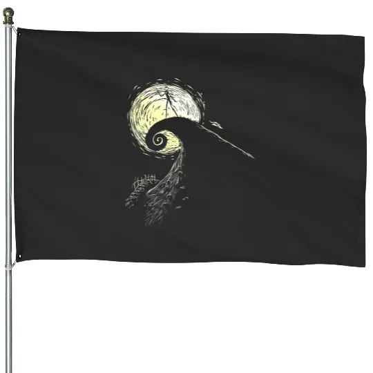 Jàck skèllington, Jàck skèllington halloweeen, Jàck skèllington merch , Jàck skèllington disnèy, Jàck skèllington logo House Flags