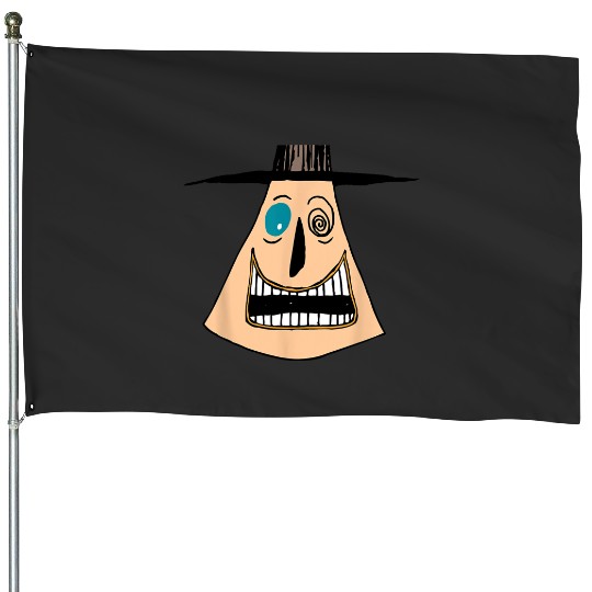 Discover Disney The Nightmare Before Christmas The Mayor Big Face House Flags