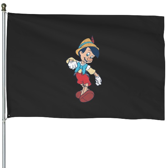 Disney Pinocchio  Portrait House Flags