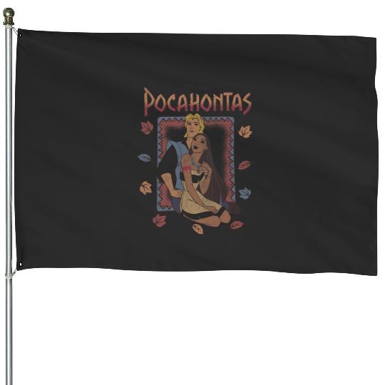 Disney Pocahontas Colors Of The Wind Vintages Movie House Flags