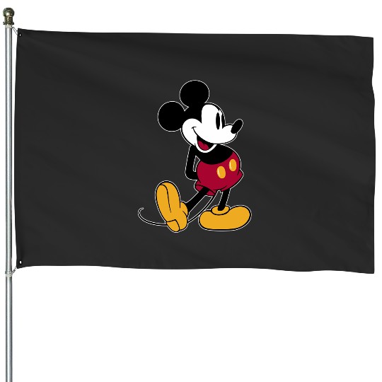 Discover Disney Mickey Mouse Pose Long Sleeve House Flags