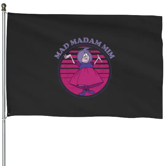 Discover Disney Mad Madam Mim Tea and Coffee Sword In The Stone House Flags