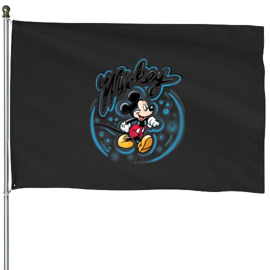 Disney Mickey Mouse Airbrush House Flags