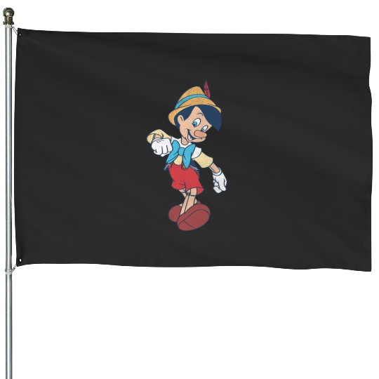 Disney Pinocchio  Portrait House Flags