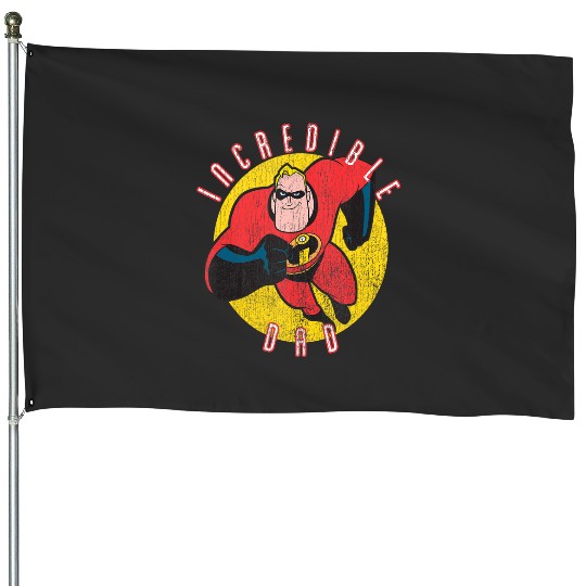 Disney Pixarss Incredibles Mr. Incredible Dad Tank Top House Flags