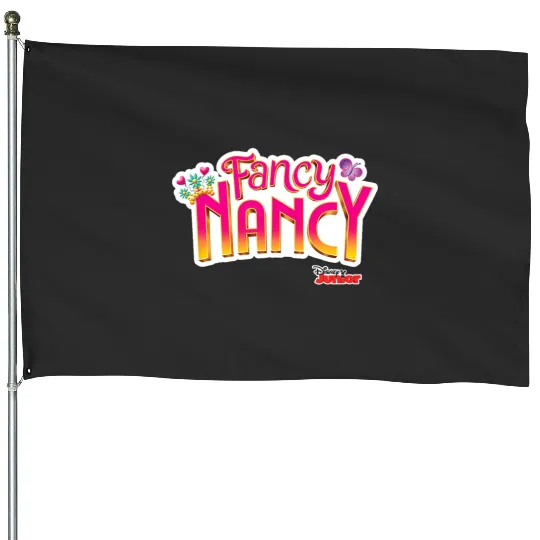 Disney Fancy Nancy Logo House Flags