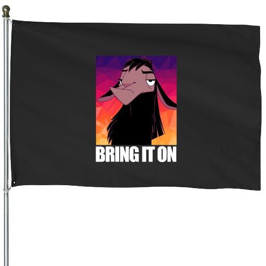 Disney Emperor's New Groove Kuzco Llama Bring It On House Flags
