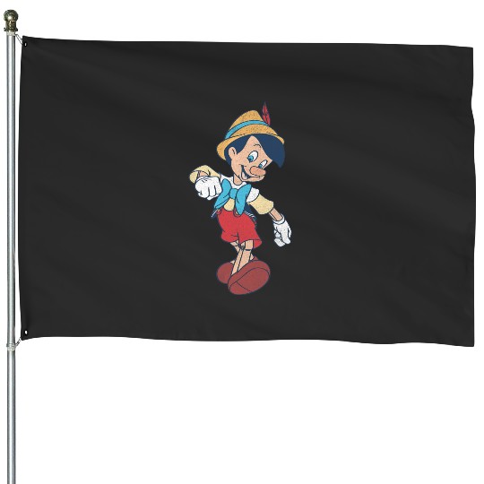 Disney Pinocchio  Portrait House Flags