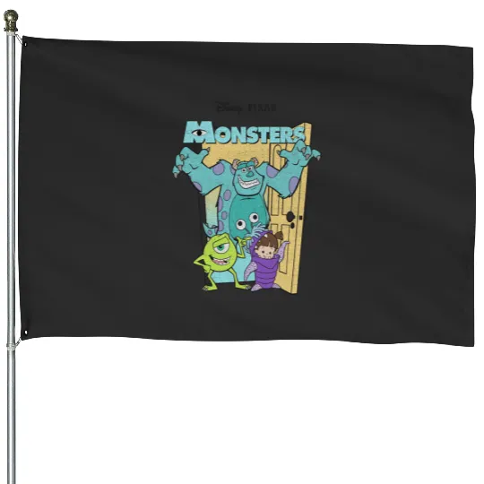 Disney Pixarss Monsters Inc. Mike Sully Boo Group Sweatshirt House Flags