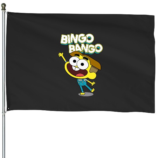 Disney Channel Big City Greens Cricket Bingo Bango House Flags
