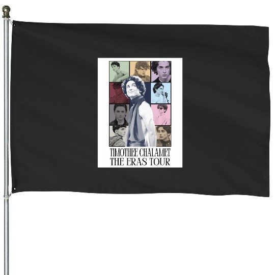 Timothee Chalamet Eras Tour House Flags