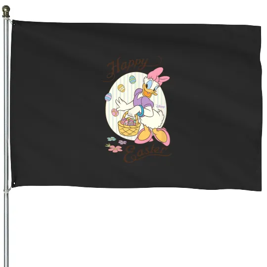 Discover Disney - Daisy Happy Easter House Flags