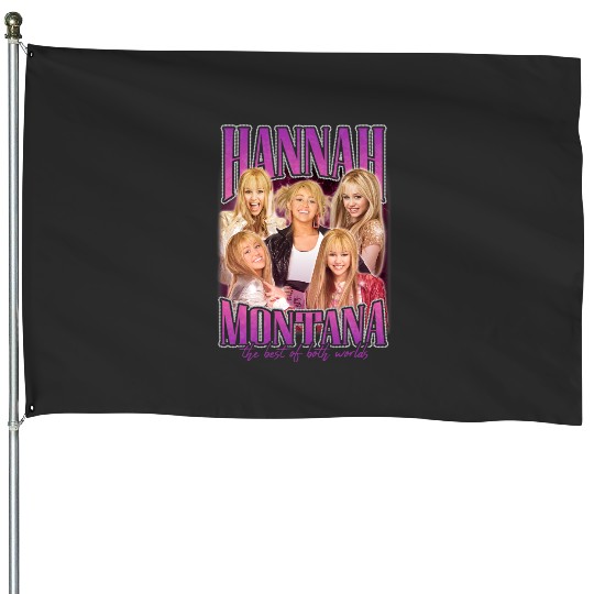 Discover Disney Hannah Montana The Best Popstar Collage Chest Poster House Flags