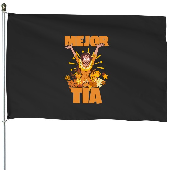 Disney Encanto Pepa Madrigal Mejor Tia Best Aunt House Flags