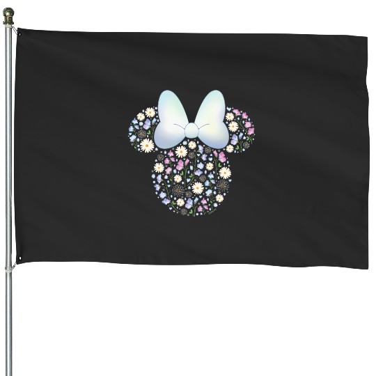 Discover Disney Minnie Mouse April Birth Month Birthstone & Flowers House Flags